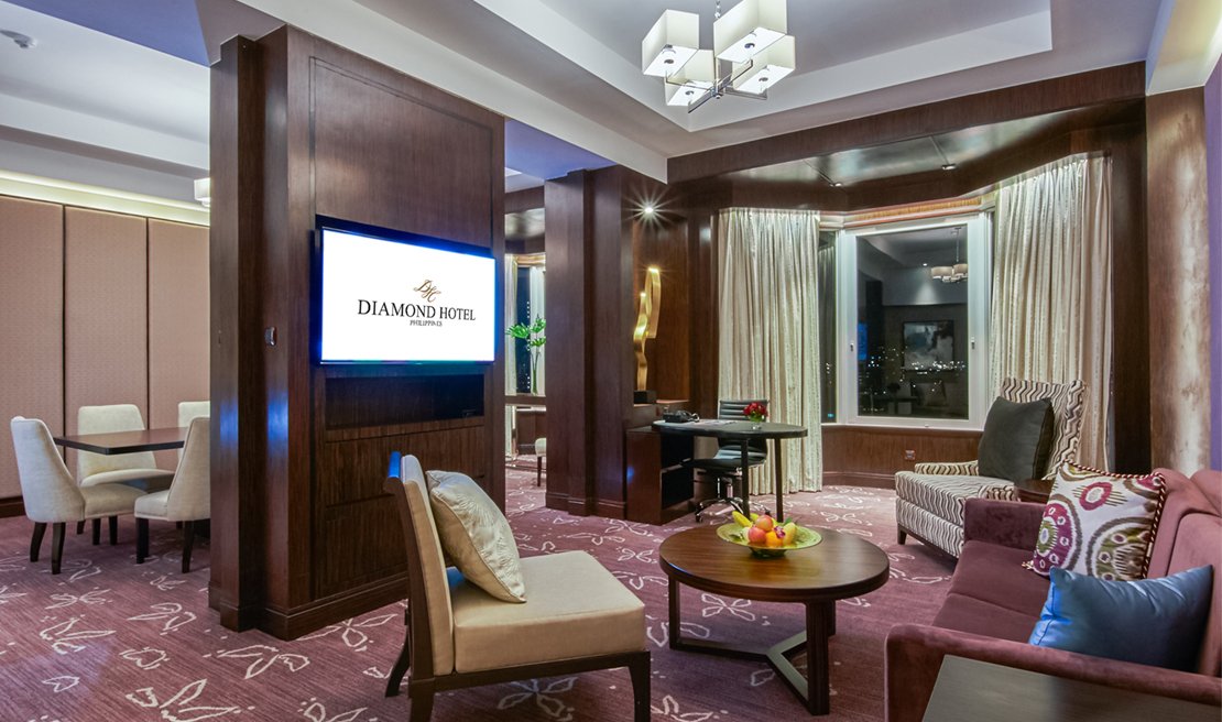 Diamond Hotel - Diamond State Suite - 5 Star Hotels In The Philippines